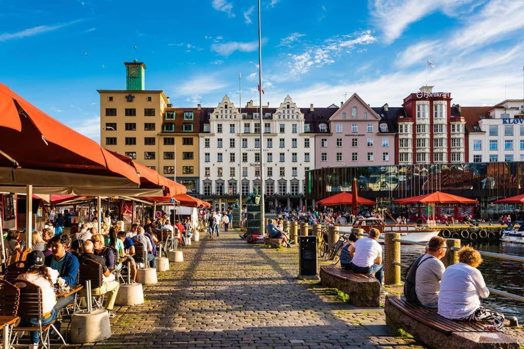 Апартаменты Cappes Vei 12 Берген Экстерьер фото